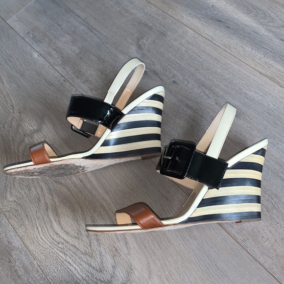 Kate Spade Colour Block Sandal Size 7 - Picture 6 of 10